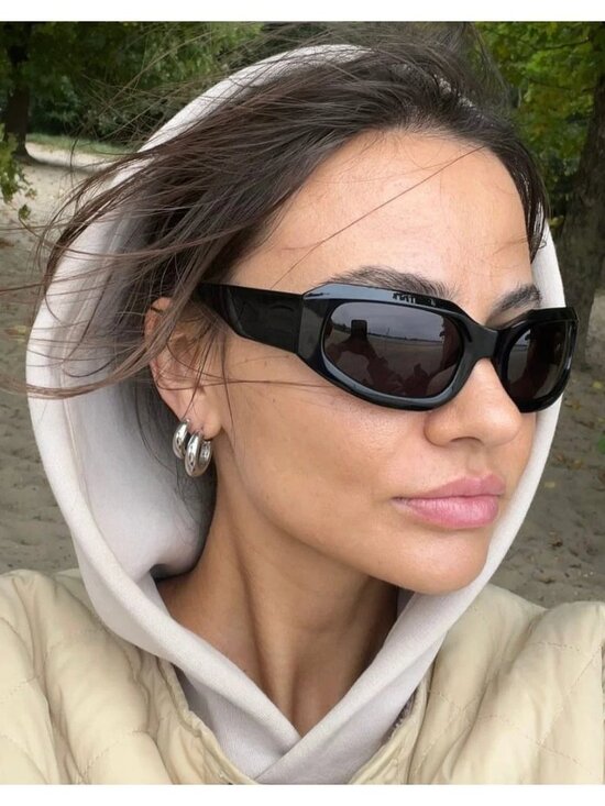 Vehla Gia VS506 - Black/Smoke Sunglasses Sleek Sporty Look Unisex main image 4